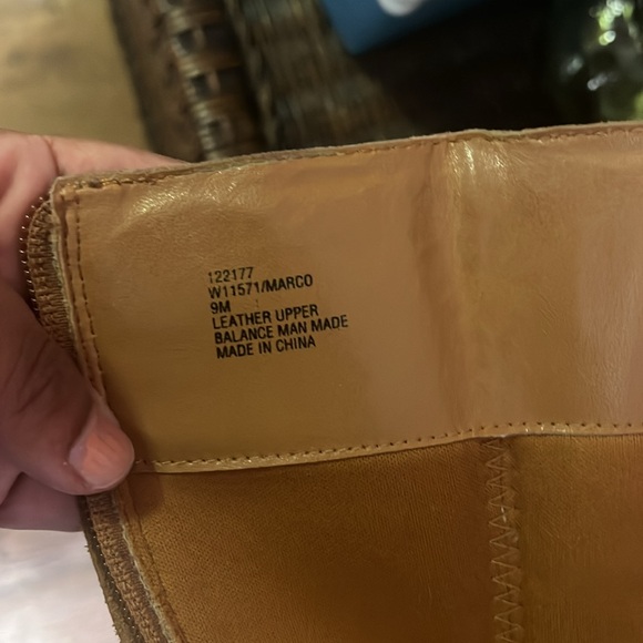 Maripe’ Marco leather boots 9 M rustic color - Picture 7 of 8